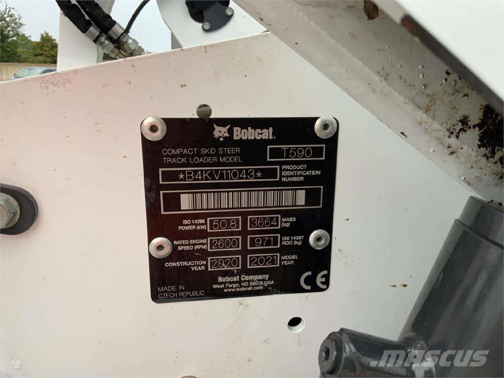Bobcat T590 Mini homlokrakodók