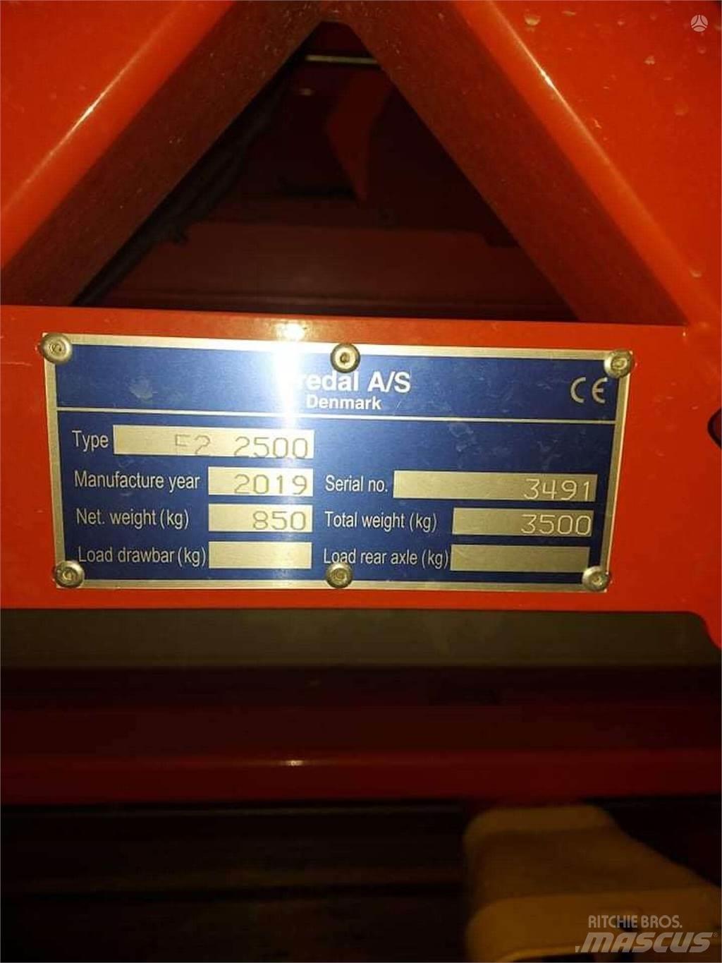 Bredal F2 2500 Műtrágyaszórók
