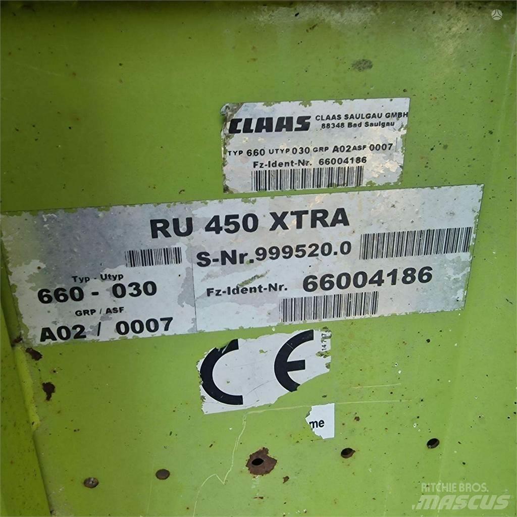 CLAAS RU 450Xtra Egyéb mezőgazdasági gépek