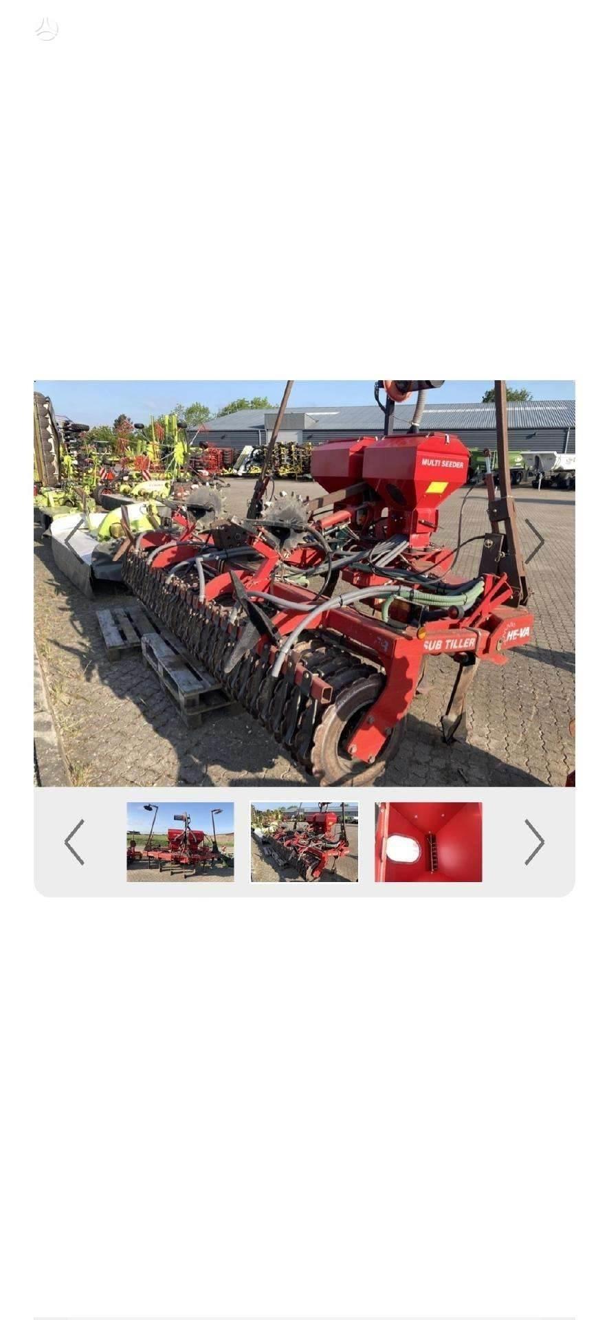 He-Va Sub tiller Nehéz boronák