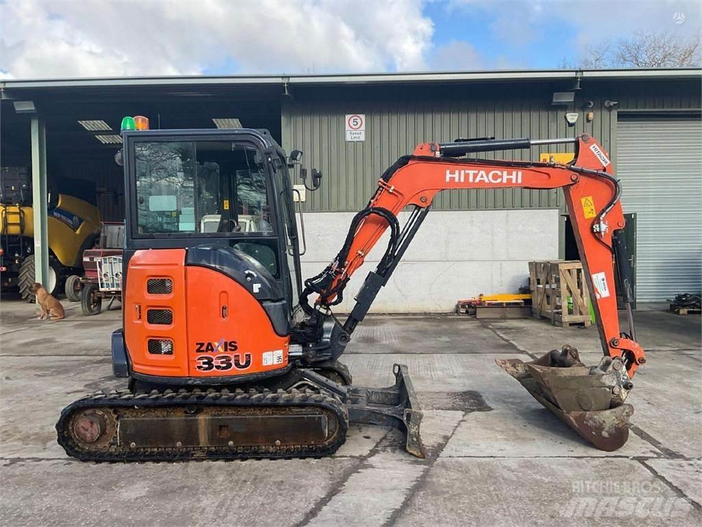 Hitachi Zaxis 33U Lánctalpas kotrók