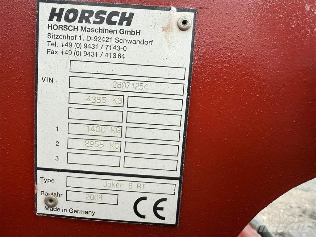 Horsch Joker 6RT Nehéz boronák