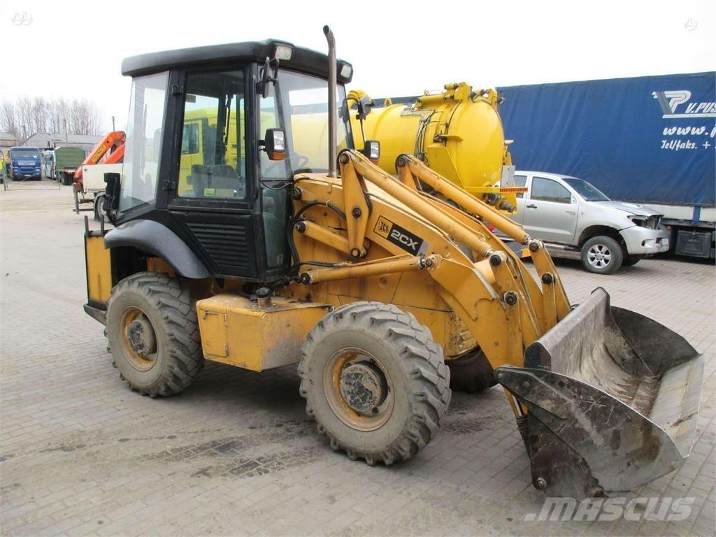 JCB 2CX Gumikerekes homlokrakodók