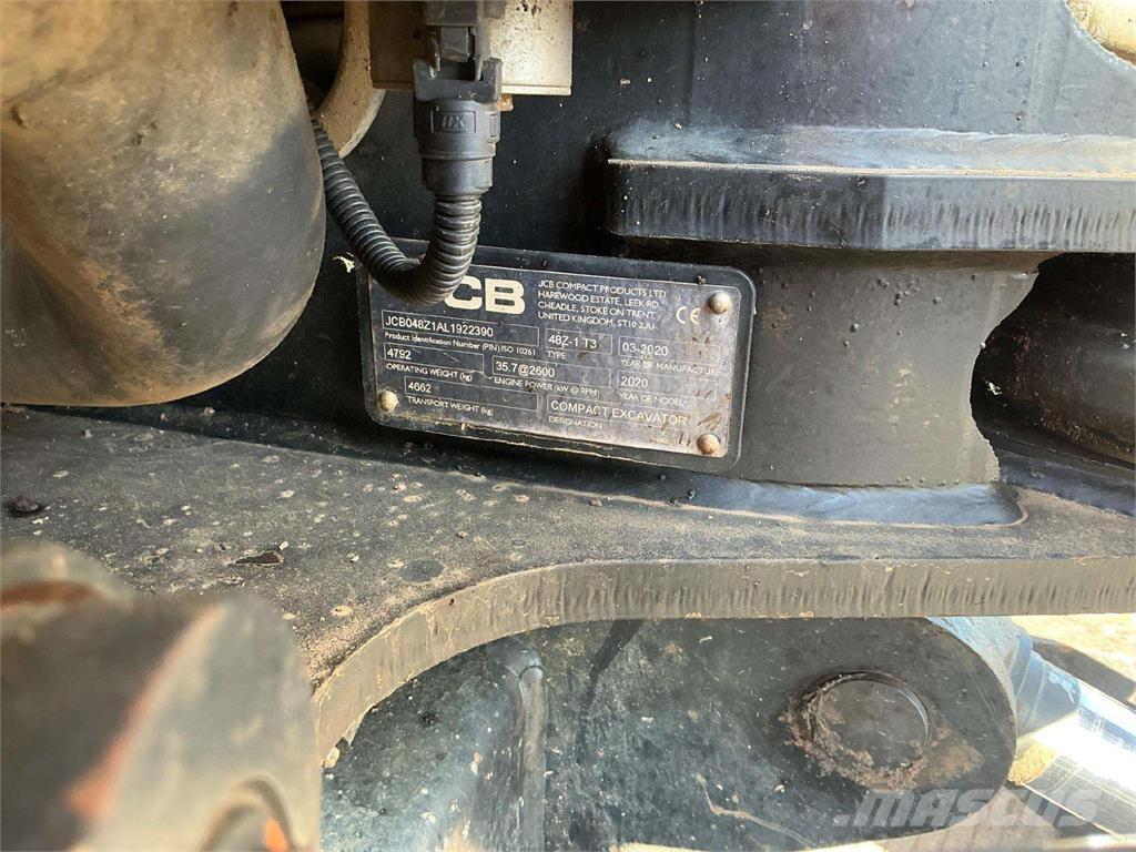 JCB 48Z-1 Lánctalpas kotrók