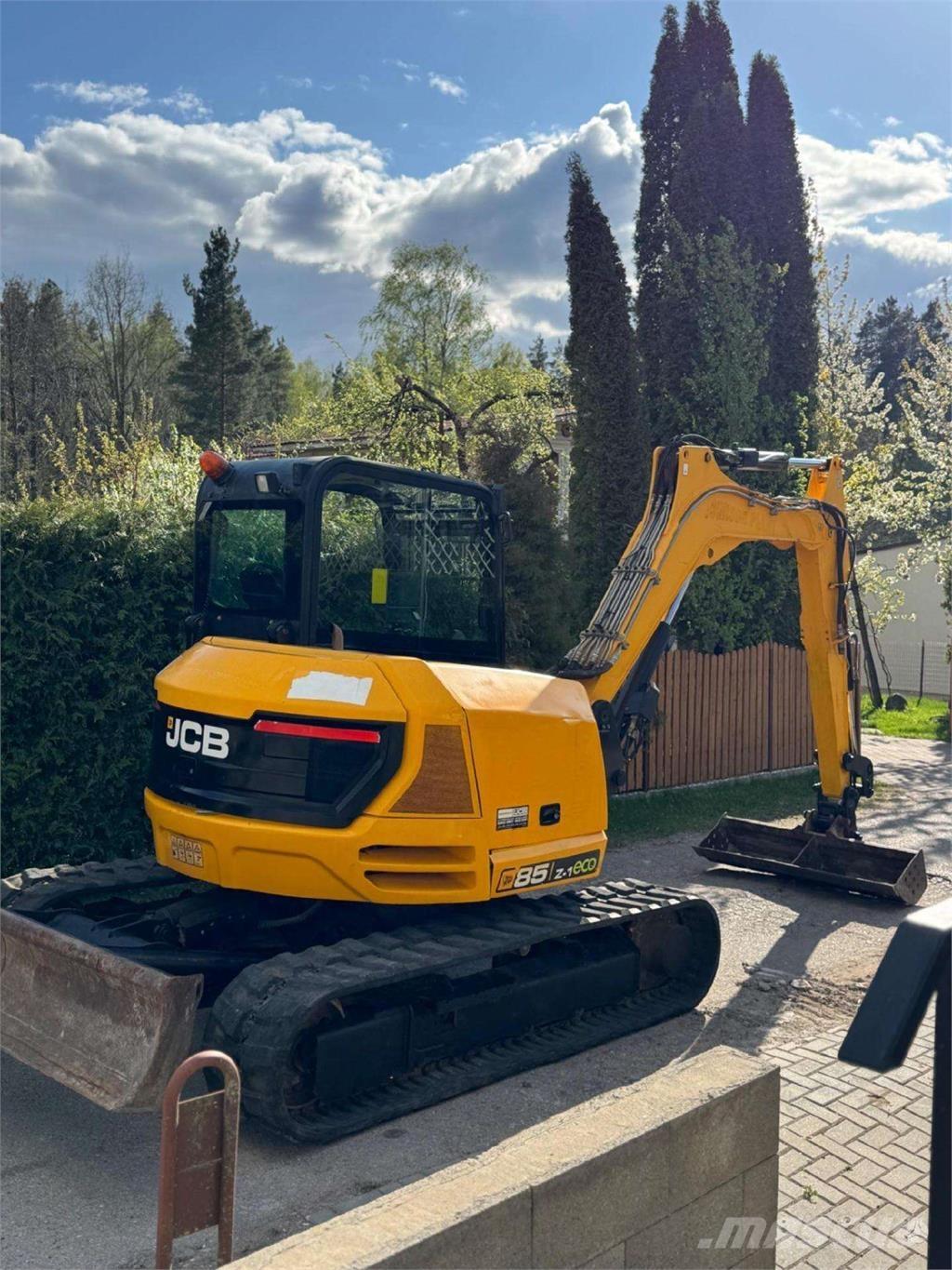 JCB 85Z-1 Lánctalpas kotrók