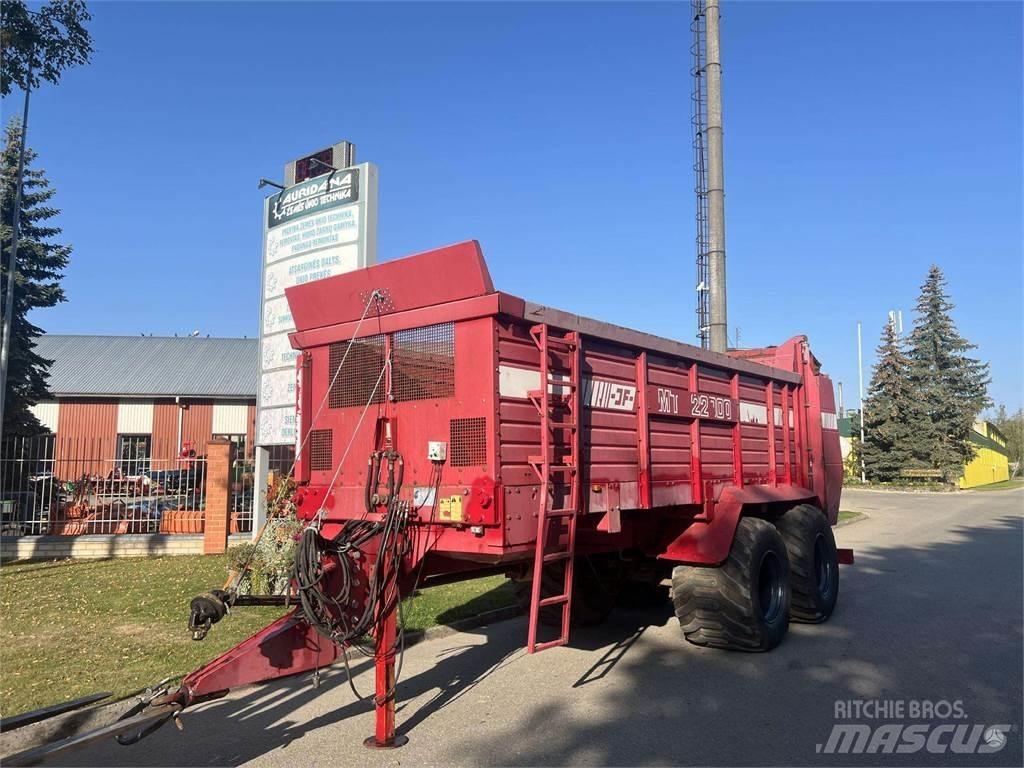 JF MT 22000 Bála aprító, vágó, csomagoló