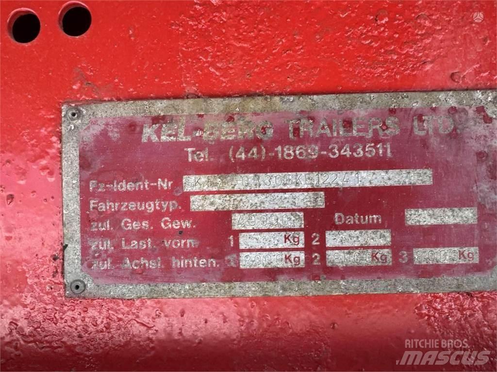 Kel-Berg Z40-B30 Platós / Ponyvás pótkocsik