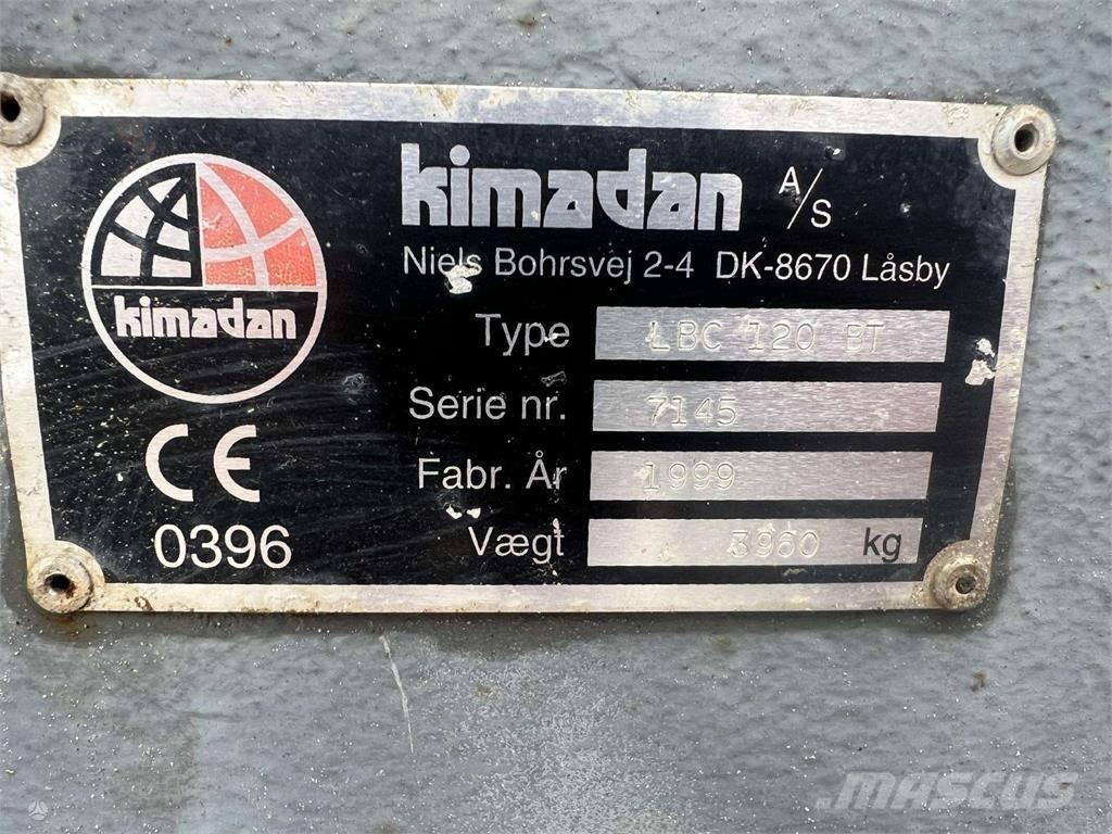 Kimadan LBC 120BT Egyéb mezőgazdasági pótkocsik