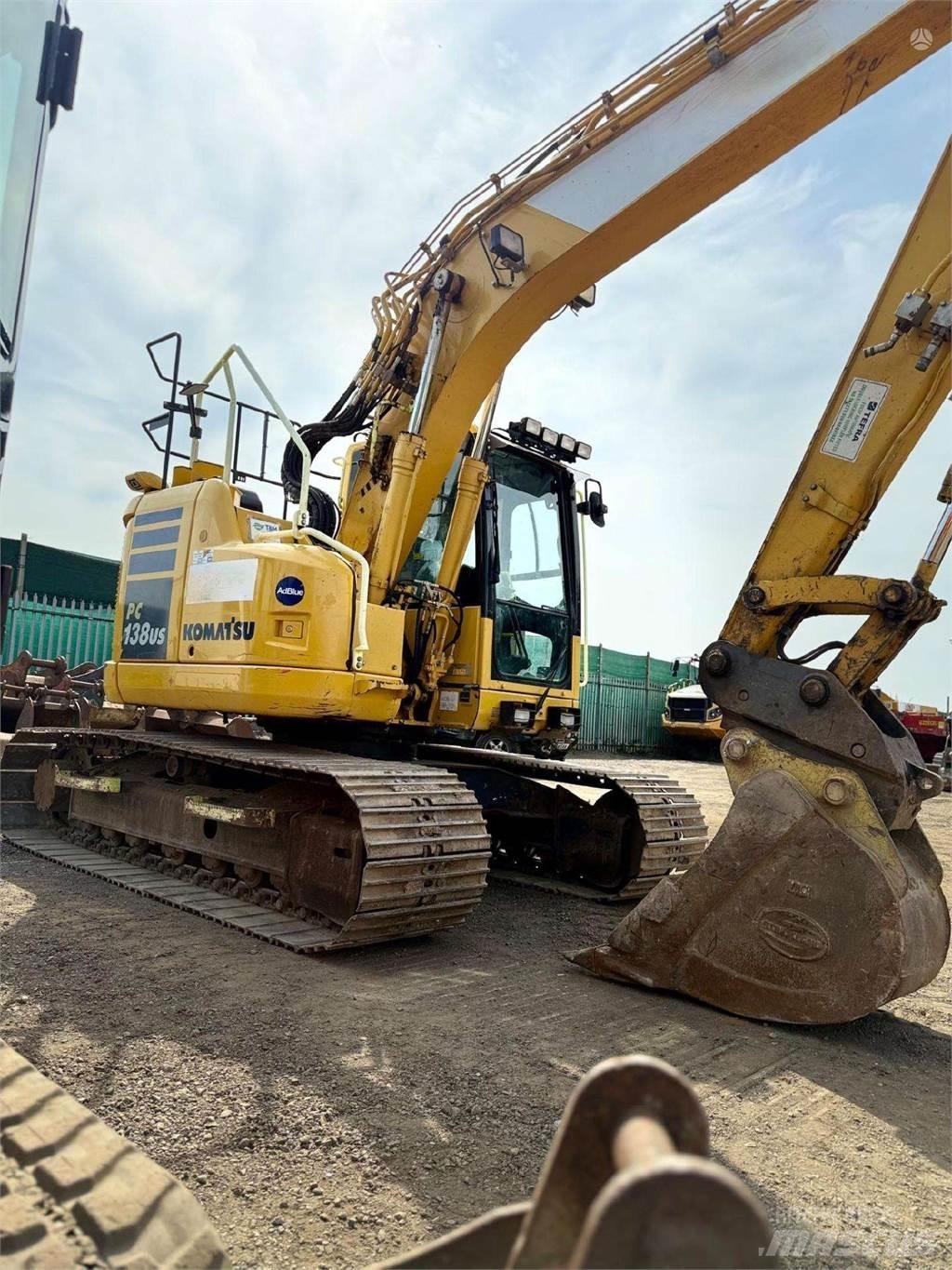 Komatsu PC138US Lánctalpas kotrók