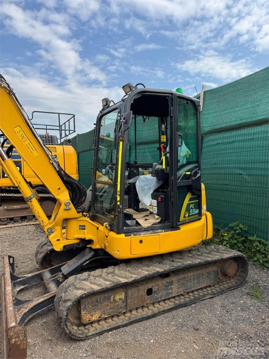 Komatsu PC55MR-5 Lánctalpas kotrók