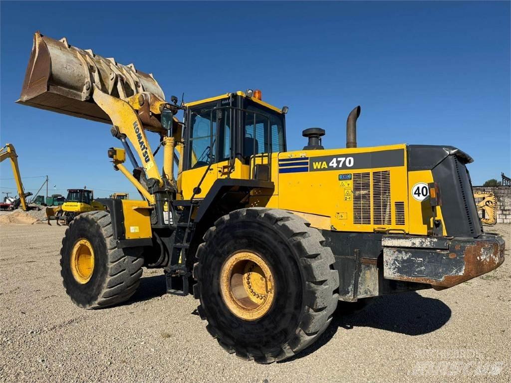 Komatsu WA 470-6 Gumikerekes homlokrakodók