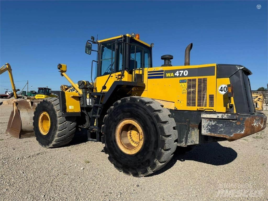 Komatsu WA 470-6 Gumikerekes homlokrakodók