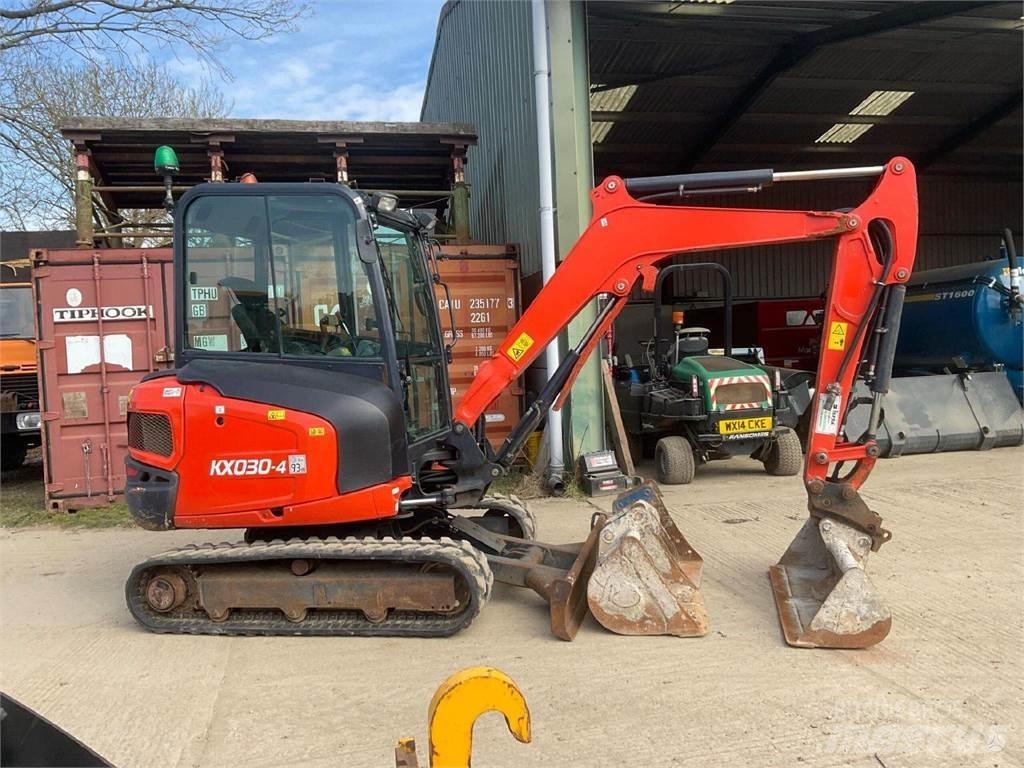 Kubota KX030-4 Mini kotrók < 7t