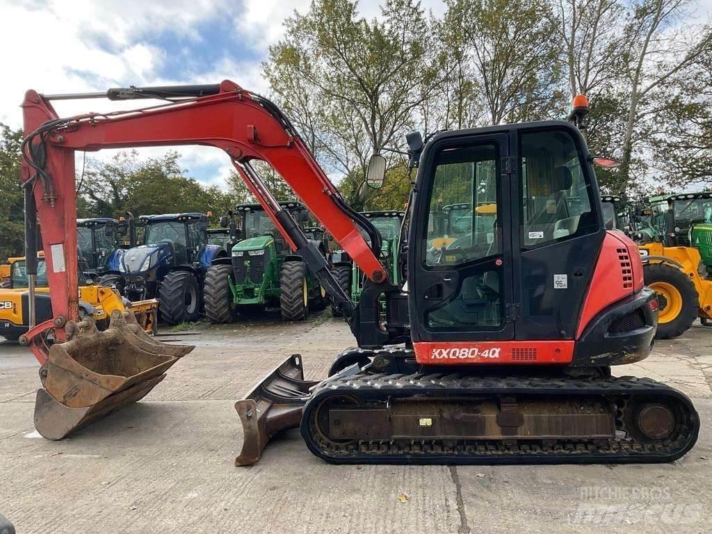 Kubota KX080-4 Lánctalpas kotrók