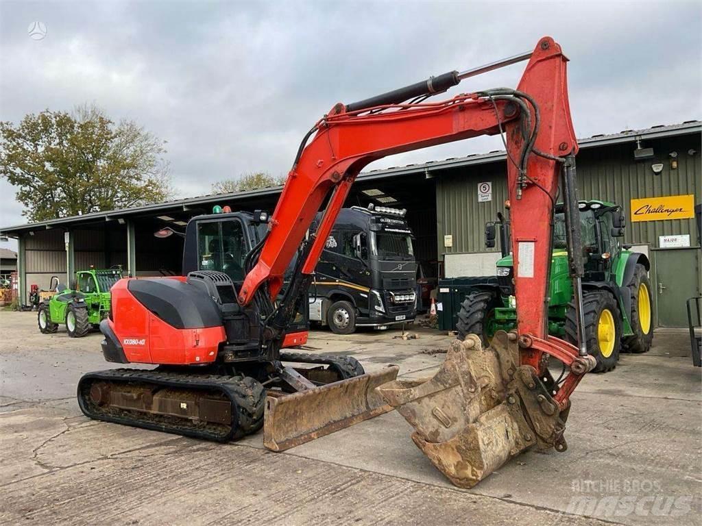Kubota KX080-4 Lánctalpas kotrók