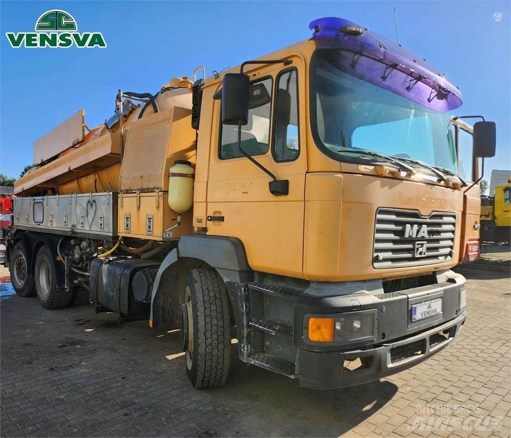 MAN FE 26T 6x2 Vákuum teherautok