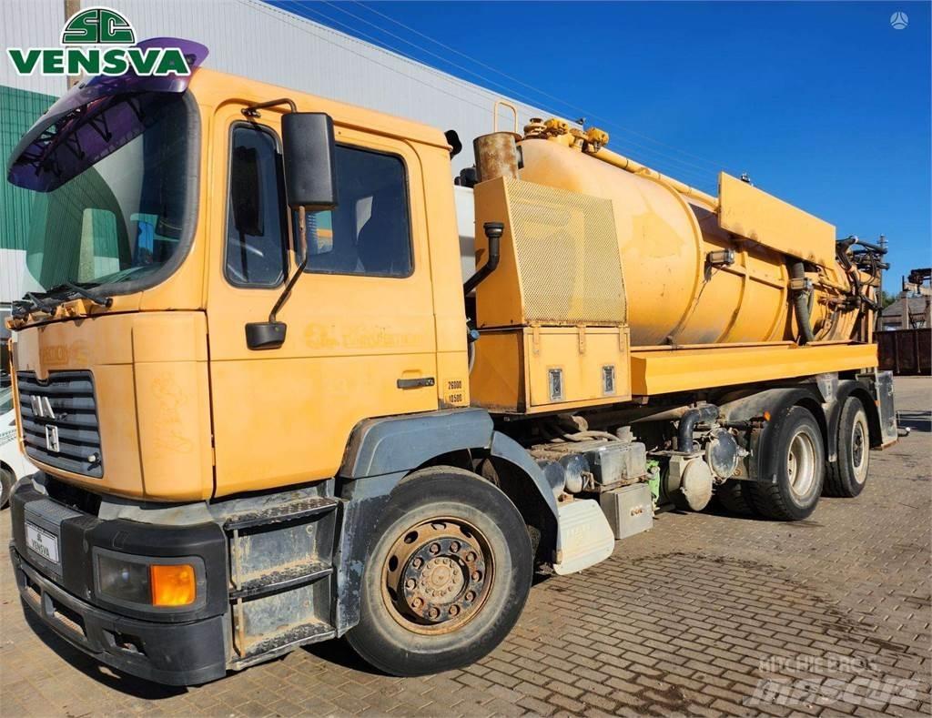 MAN FE 26T 6x2 Vákuum teherautok