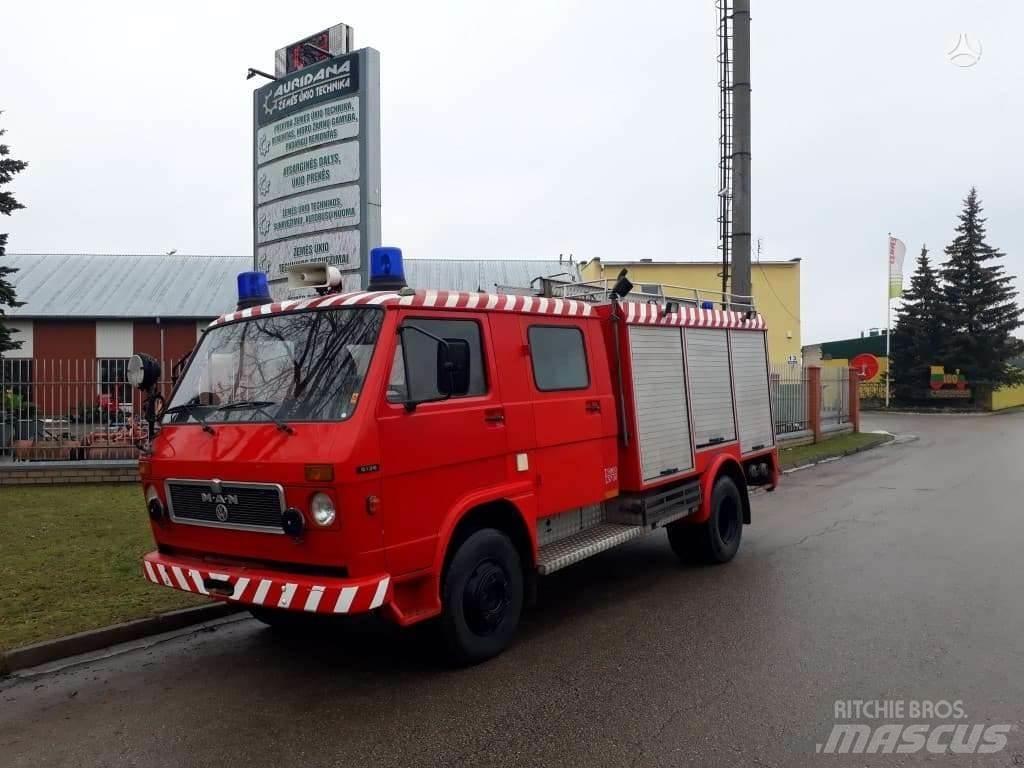 MAN VW 9136 Tűzoltó