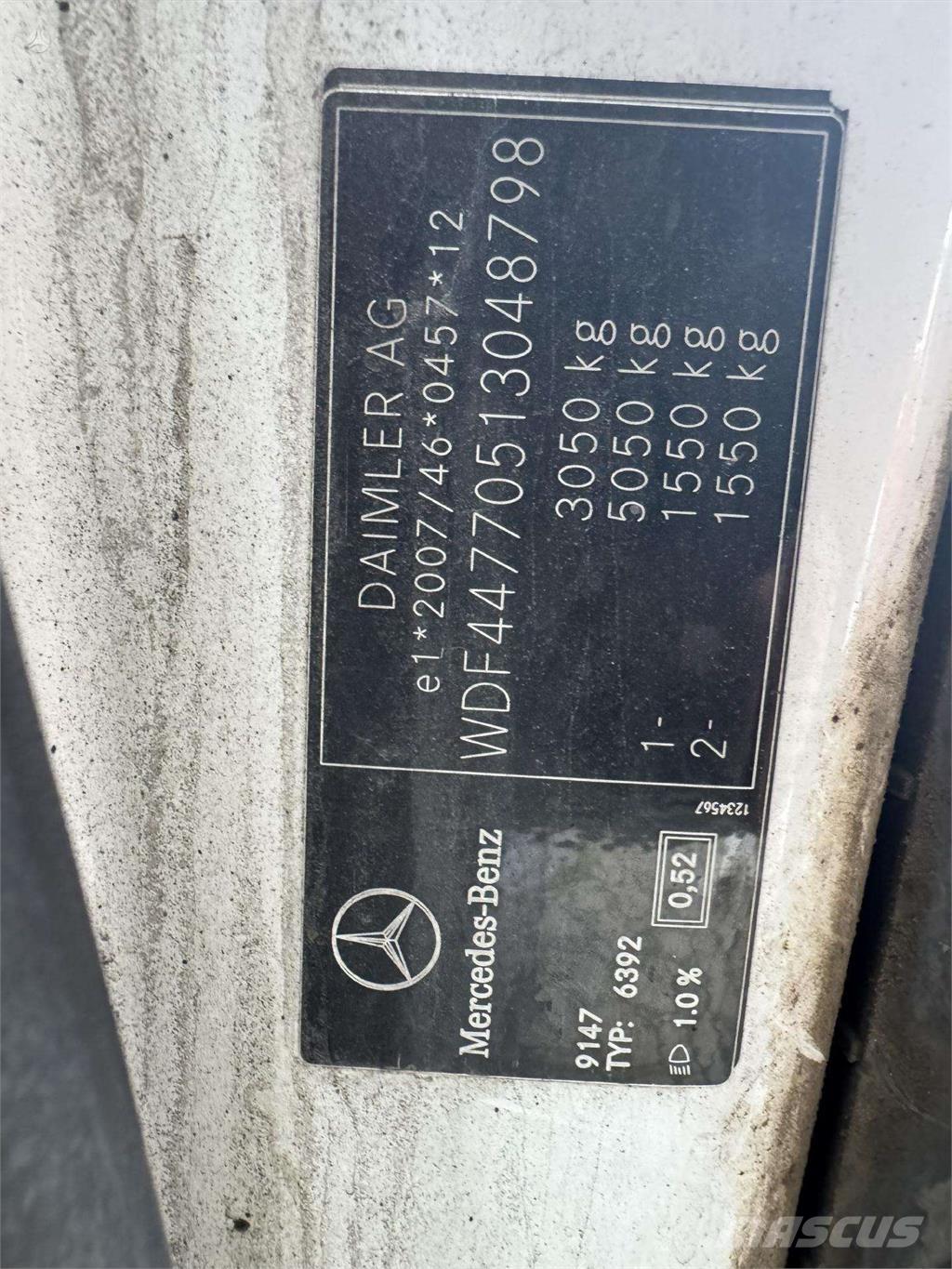 Mercedes-Benz  Kistehergépjárművek