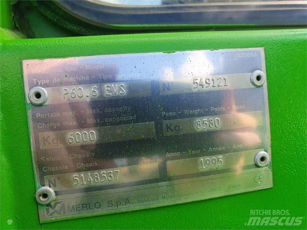 Merlo P60.6 EVS Homlokrakodók és kotrók