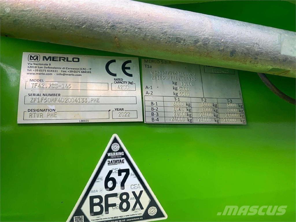 Merlo TF42.7 Homlokrakodók és kotrók