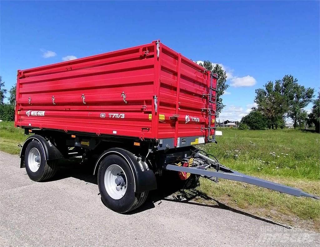 Metal-Fach T711/3 Gabona átrakó kocsik