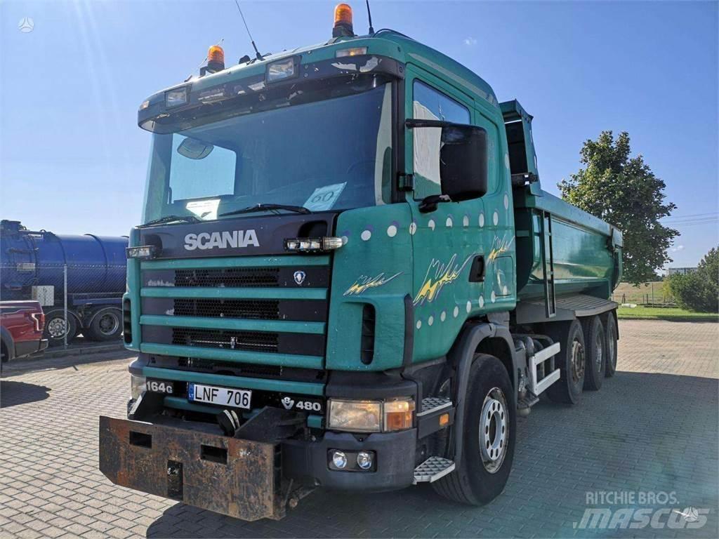 Scania 164G Billenő teherautók