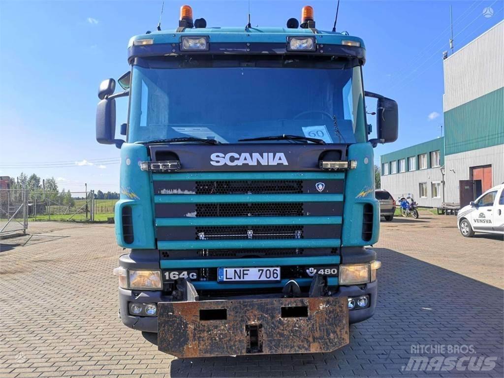 Scania 164G Billenő teherautók