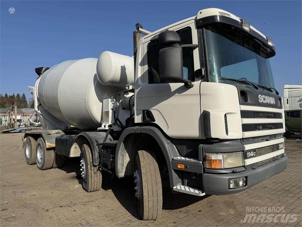 Scania P124 8x4 Betonkeverők/Betonpumpák
