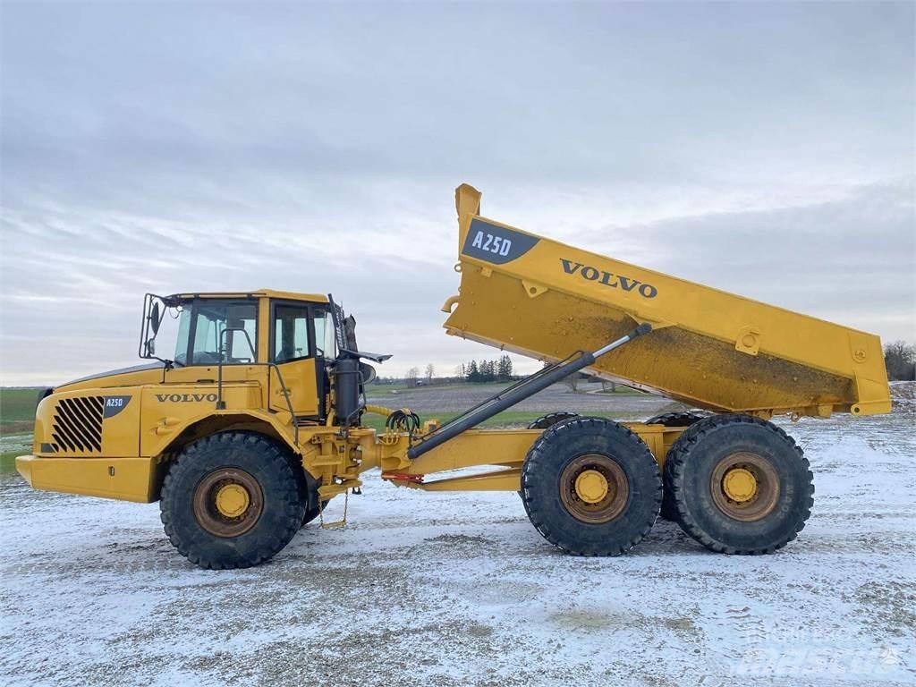 Volvo A25D Csuklósdömperek