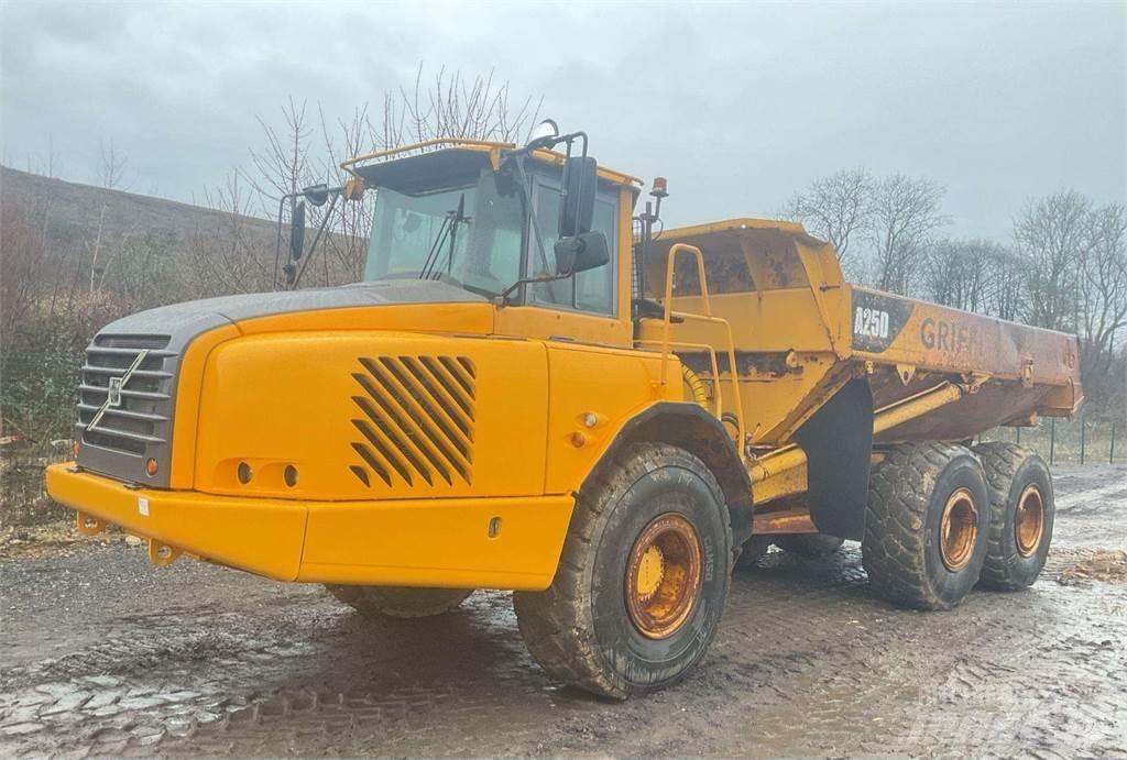 Volvo A25D Csuklósdömperek