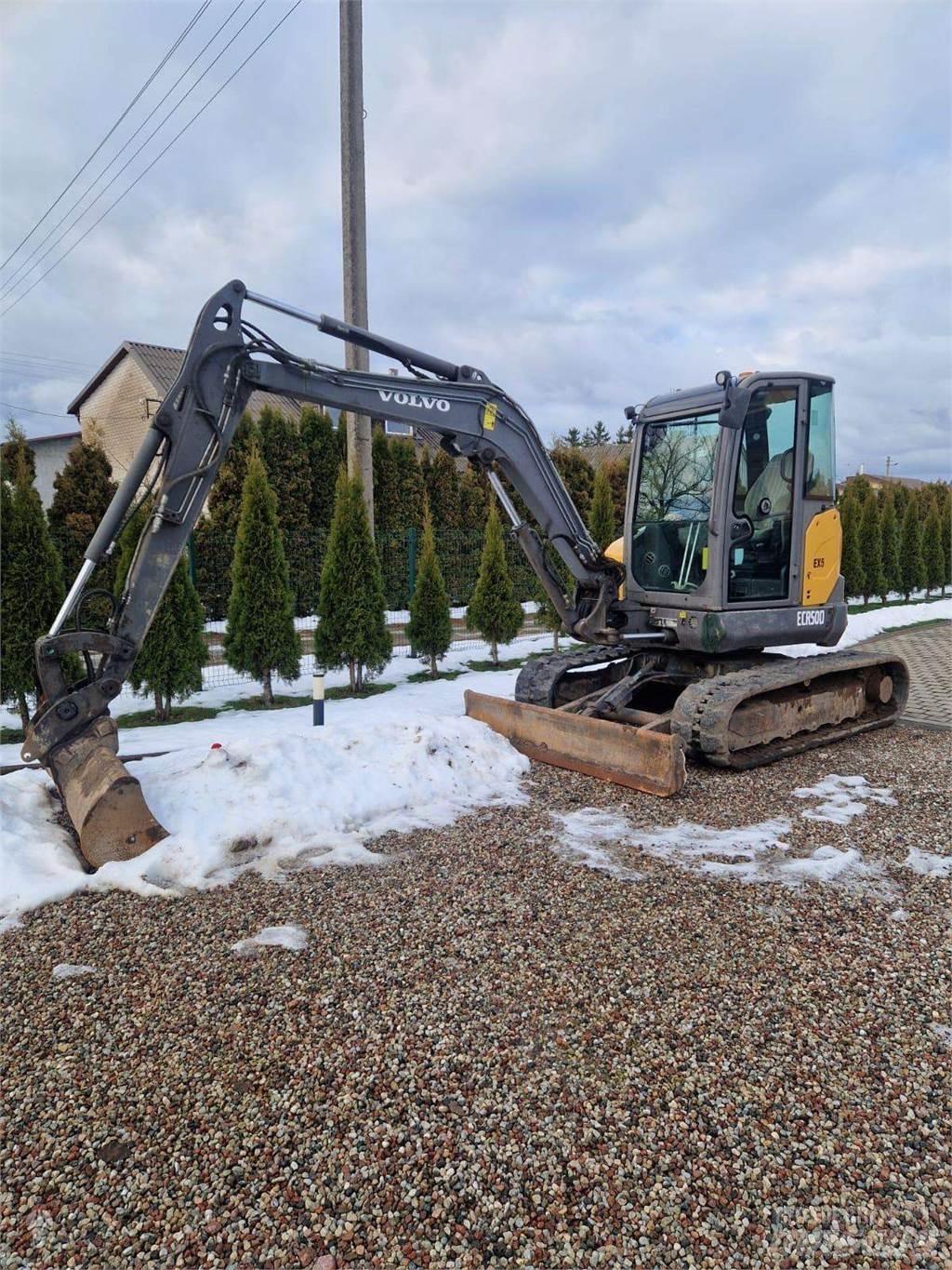 Volvo ECR50 Lánctalpas kotrók