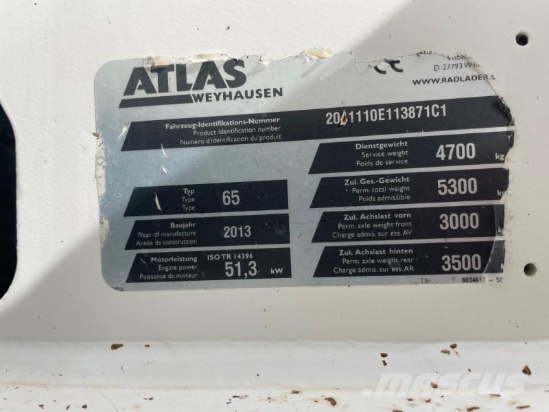 Atlas 65 Mini homlokrakodók