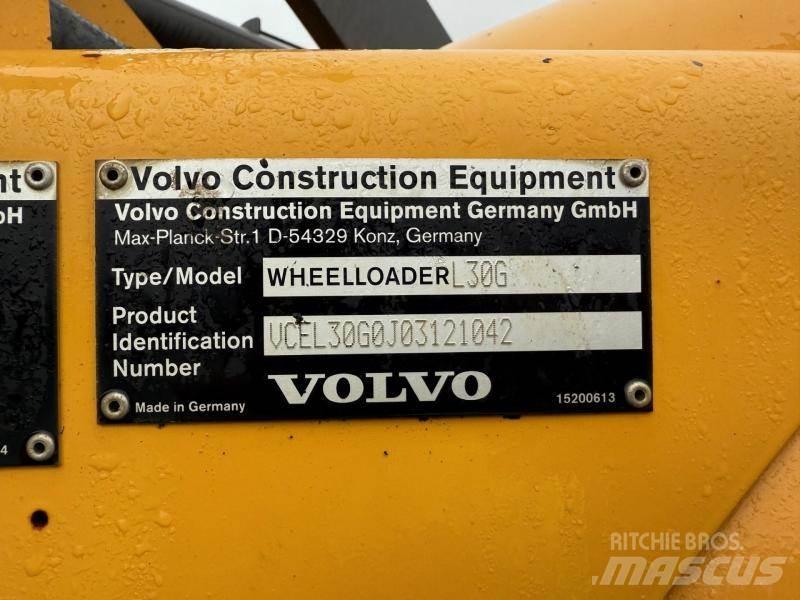 Volvo L 30 Mini homlokrakodók