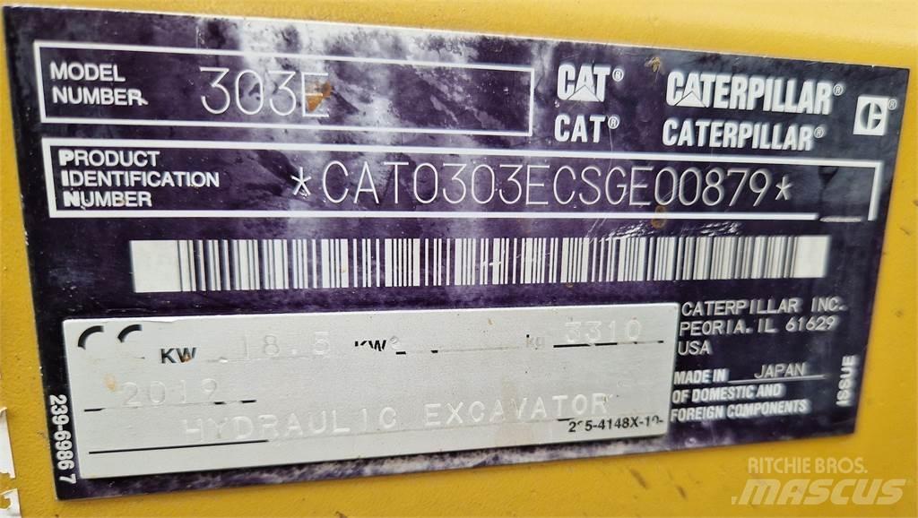 CAT 303E Mini kotrók < 7t