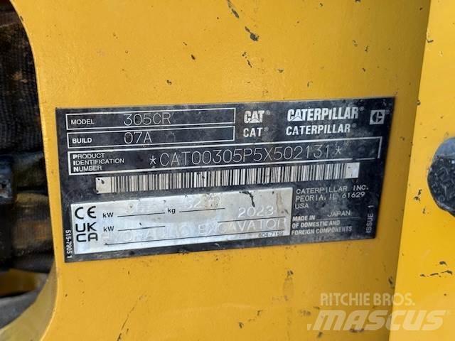 CAT 305 Mini kotrók < 7t
