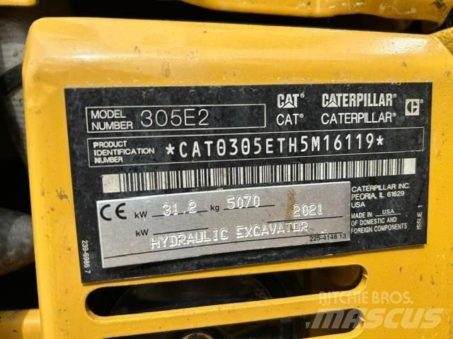 CAT 305CR Mini kotrók < 7t