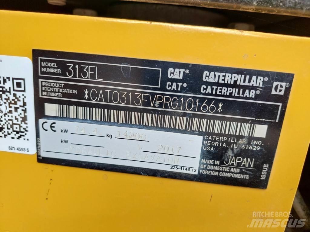CAT 313FL Lánctalpas kotrók