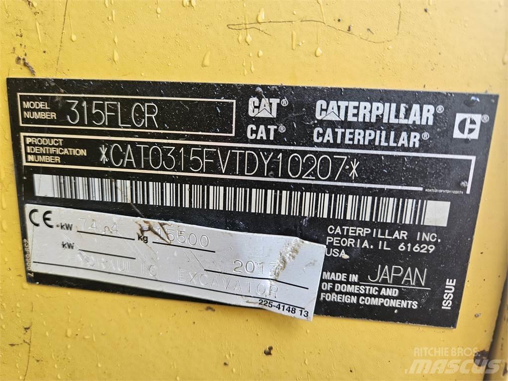 CAT 315FLCR Lánctalpas kotrók