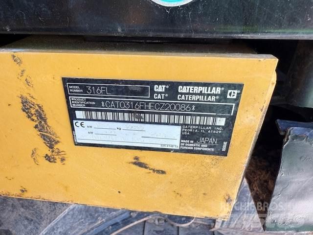 CAT 316F Lánctalpas kotrók