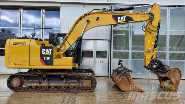 CAT 318F CW30s Lánctalpas kotrók