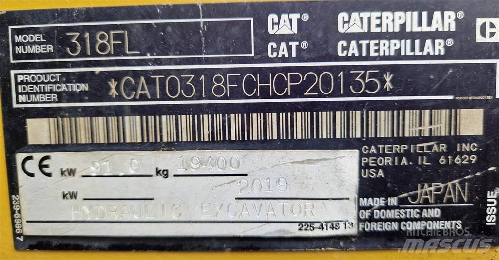 CAT 318FL Lánctalpas kotrók