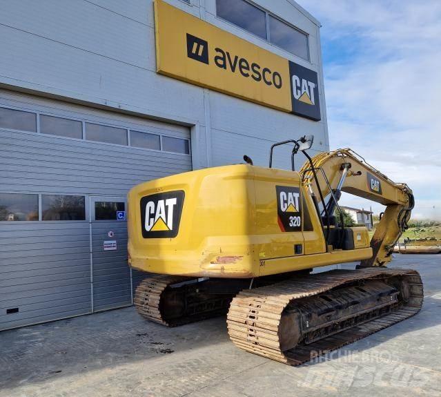CAT 320-07 Lánctalpas kotrók