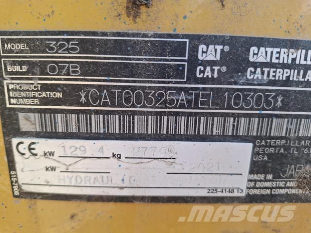 CAT 325 Lánctalpas kotrók