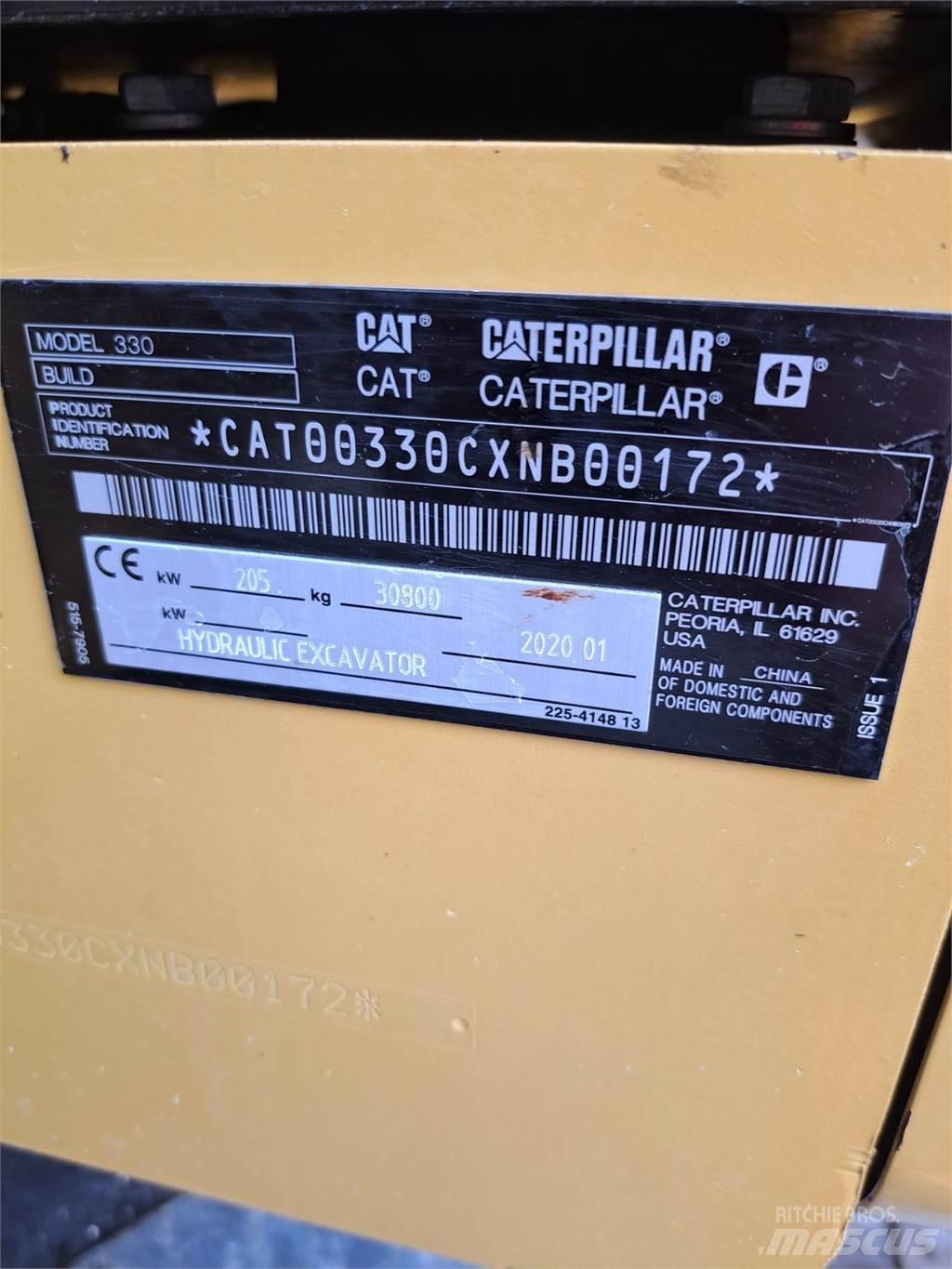 CAT 330 Lánctalpas kotrók