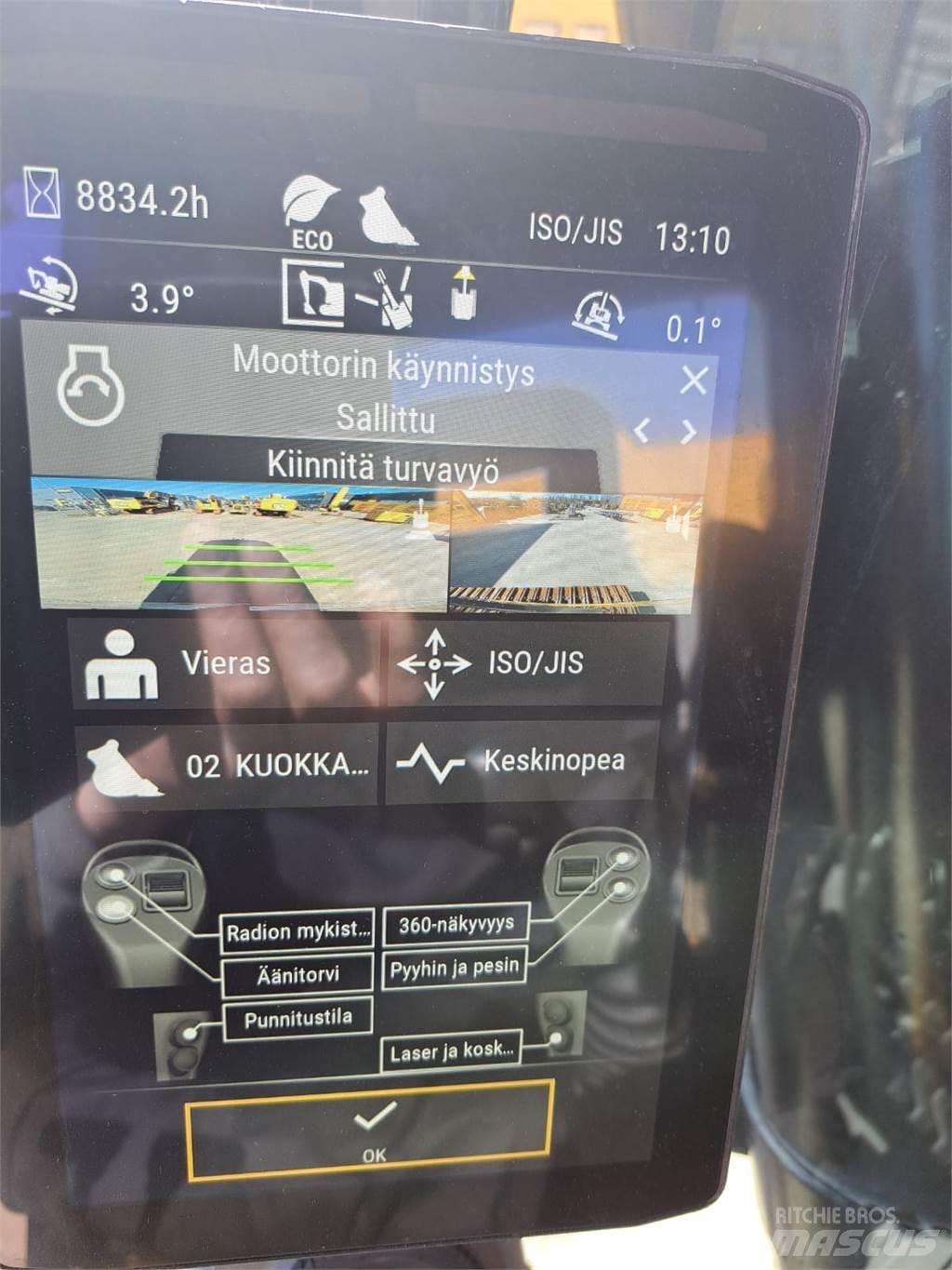 CAT 352 Lánctalpas kotrók
