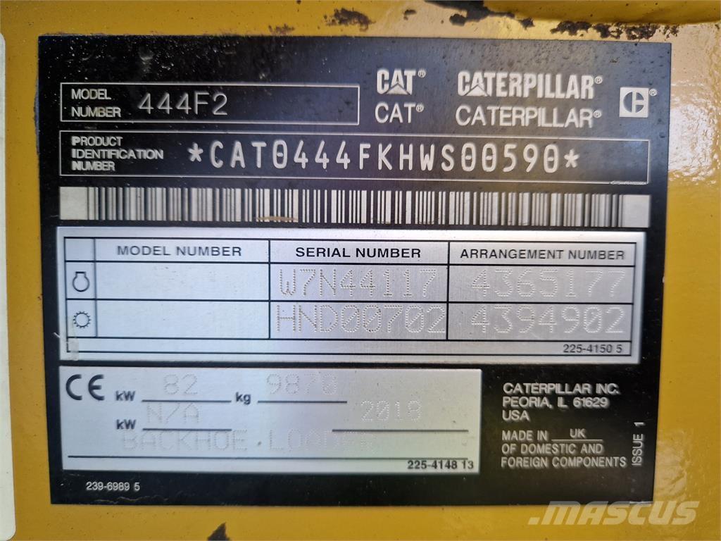CAT 444F2 Kotrórakodók