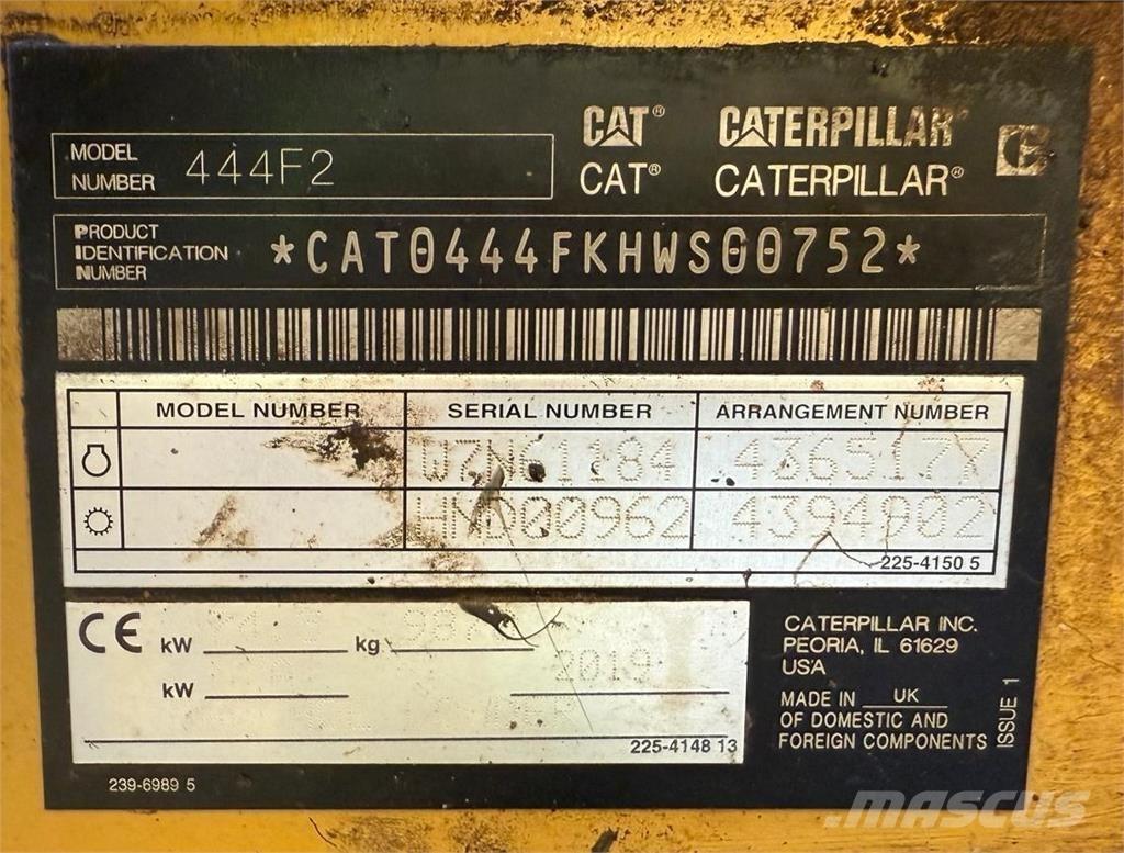 CAT 444F2 Kotrórakodók