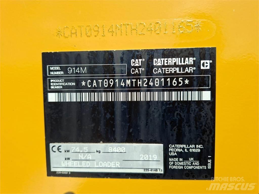 CAT 914M Gumikerekes homlokrakodók