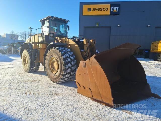 CAT 980M Gumikerekes homlokrakodók